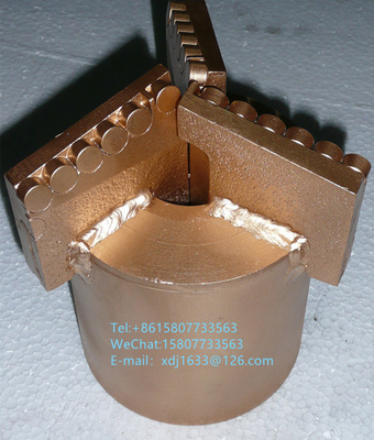 75mm 94mm 101mm çaplı ISO Sertifikalı Kömür Madenciliği PDC Sürükleme Ucu