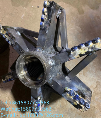 75mm 94mm 101mm çaplı ISO Sertifikalı Kömür Madenciliği PDC Sürükleme Ucu