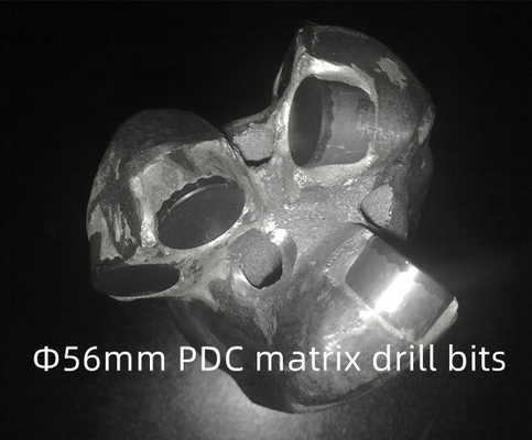 Taş Delme için ISO Sertifikalı Matris Gövdesi PDC Matkap Ucu 56mm Çap