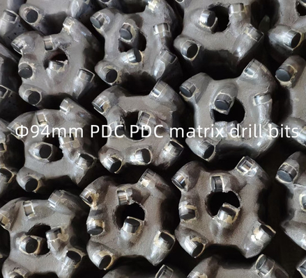 Sert Kırık Aşındırıcı Kayaları Delmek İçin 94mm Matrix Gövde PDC Matkap Ucu