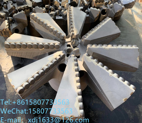 sürükle tipi Kömür Madenciliği Matkap Uçları 300mm Çap ISO9001 Sertifikası