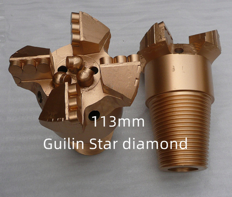 Su Kuyusu Sondajı için Hızlı Hızlı İçbükey Matkap Ucu Dia 113mm