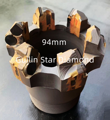Kaynak araştırması için OEM PDC Çekirdek Matkap Uçları 96mm Çap